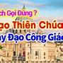 Người Đứng Đầu Giáo Hội Thiên Chúa Giáo Gọi Là Gì