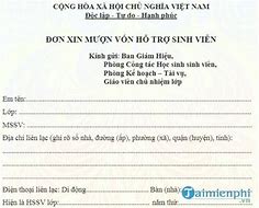 Xin Giấy Vay Vốn Sinh Viên Ở Đâu